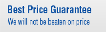 Best Price Guarantee - We will not be beaten on price